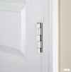 18 Pack of Door Hinges Satin Nickel - 4x4 Inch Interior Hinges for Doors with 5/8" Radius Corners