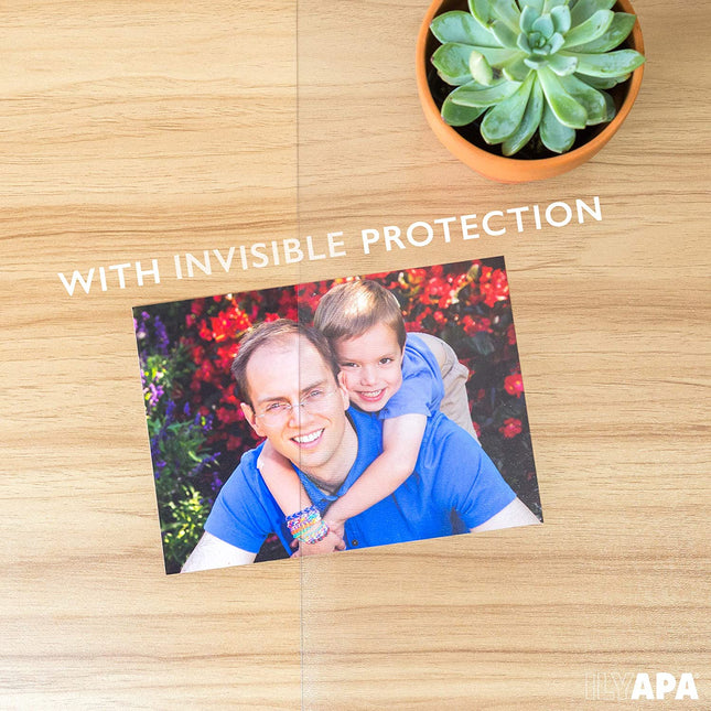 Office Desk Pad, Clear Textured Desk Mat - 36 x 16.5¬¨√Æ Inch Plastic Full Desk Mouse Pad, Computer Desk Mat for Home or Office (36 x 16.5¬¨√Æ Inch, Clear)