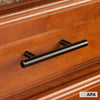 Black Kitchen Cabinet Handles - 3.75 Inch Hole Center Bar Pulls - 25 Pack of Kitchen Cabinet Hardware