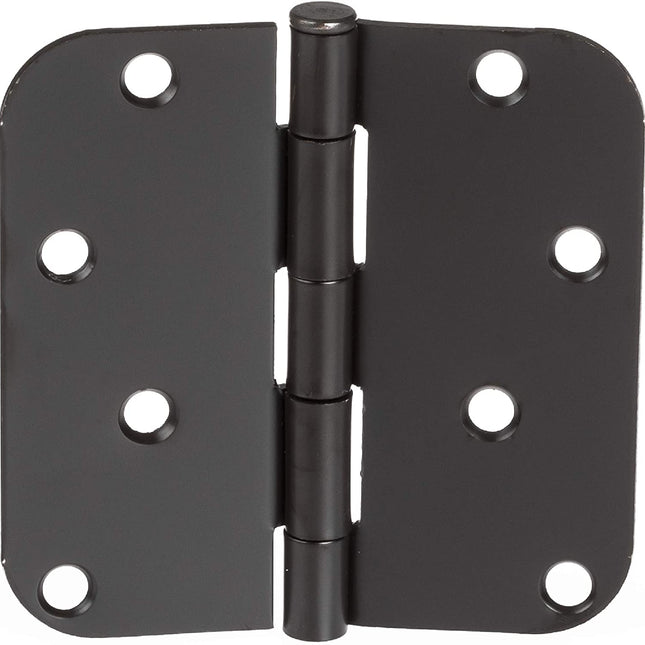 18 Pack of Door Hinges Oil Rubbed Bronze - 4x4 Inch Interior Hinges for Doors with 5/8" Radius Corners