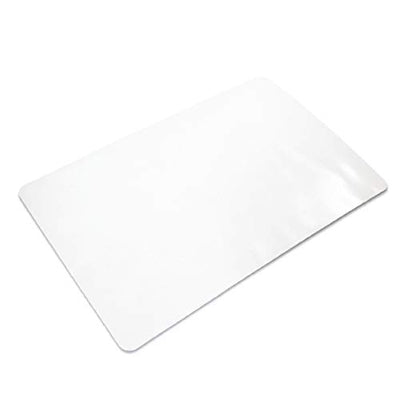 Ilyapa Heavy Duty Office Chair Mat, 30 x 48 Inches - Clear, Durable PVC Chair Mat for Hardwood Floors - Protective Floor Mat for Office, Computer Desk Chair Mat