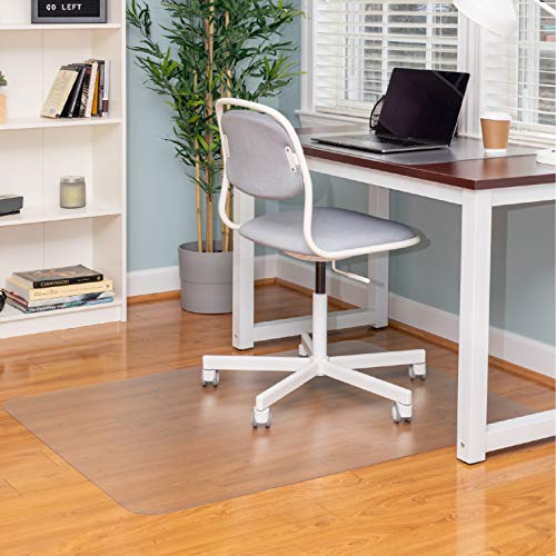 Office Chair Mat for Hardwood Floors 36 x 48 - Floor Mats for Desk Chairs
