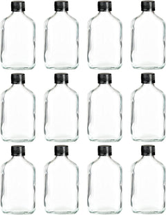 200ml Clear Glass Flask Bottles Wholesale - Ampulla Packaging