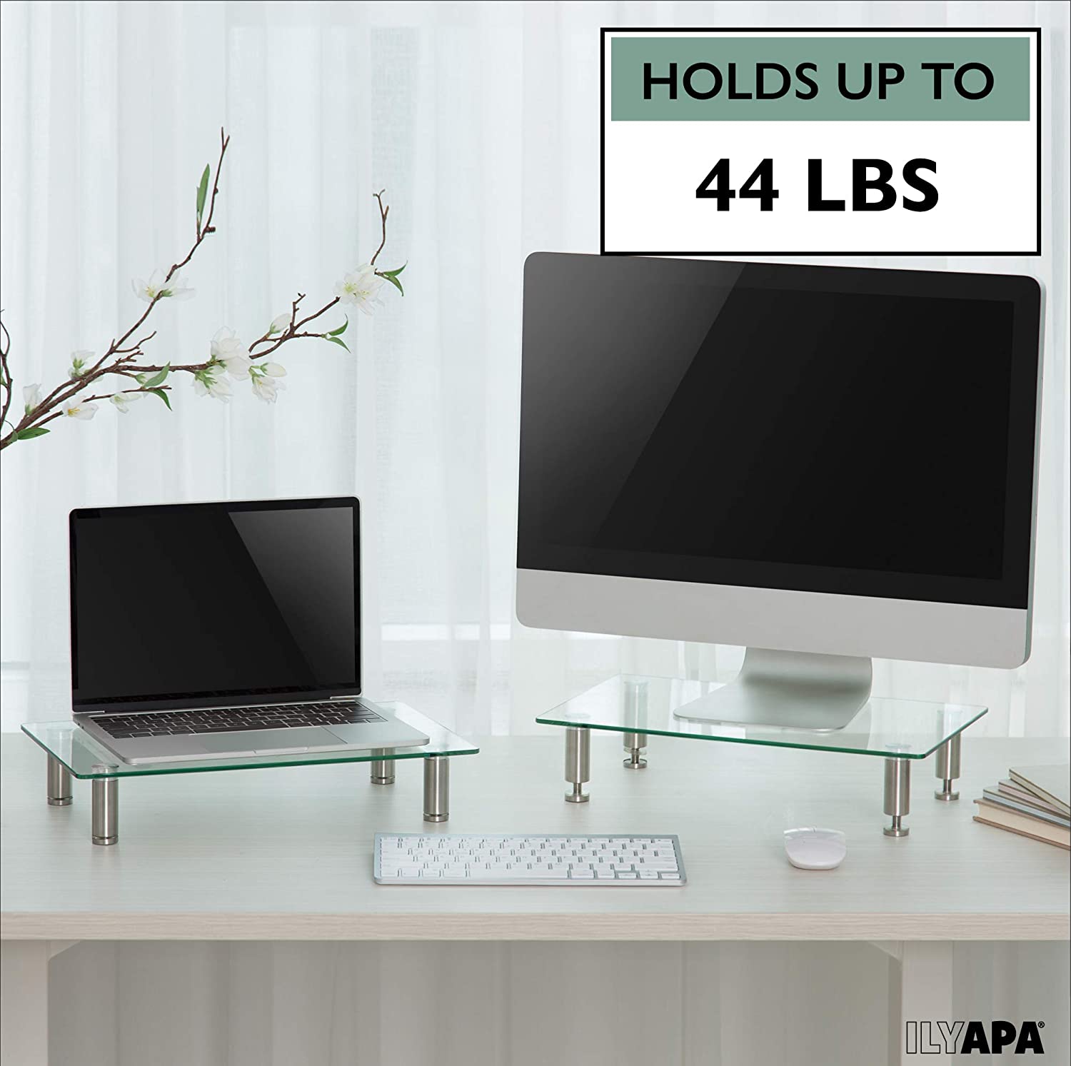 Clear Glass Computer Monitors