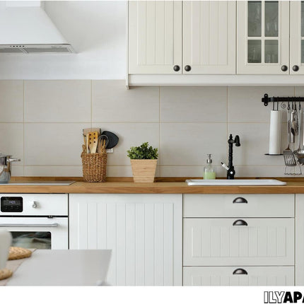 Oil Rubbed Bronze Kitchen Cabinet Pulls - 3 Inch Hole Center Bin Cup Drawer Handles - 5 Pack of Kitchen Cabinet Hardware