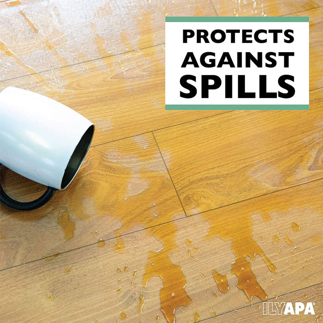 Office Desk Pad, Clear Textured Desk Mat - 36 x 16.5¬¨√Æ Inch Plastic Full Desk Mouse Pad, Computer Desk Mat for Home or Office (36 x 16.5¬¨√Æ Inch, Clear)