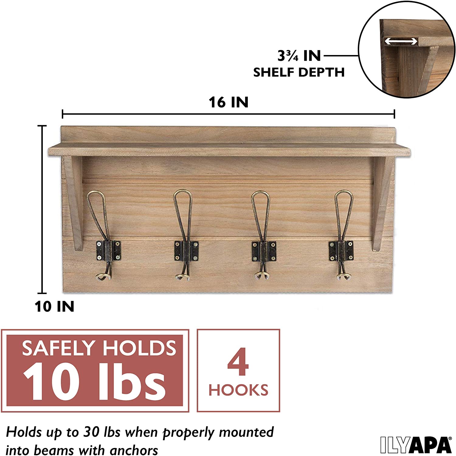 Mounted Coat Wall Coat Racks Amazon Wood Amazon Wall Mounted Coat