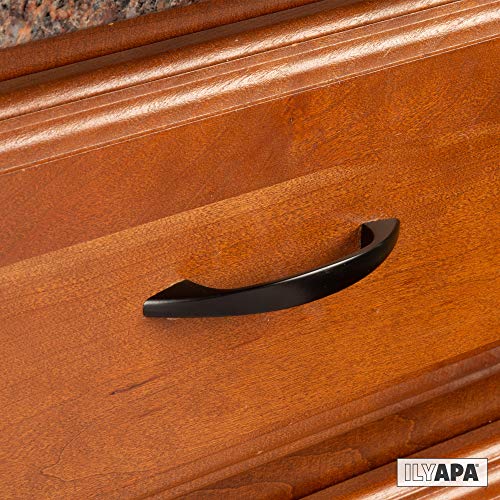 Black Kitchen Cabinet Pull Handles - 3 Inch Handle Pulls - 25 Pack of Kitchen Cabinet Hardware