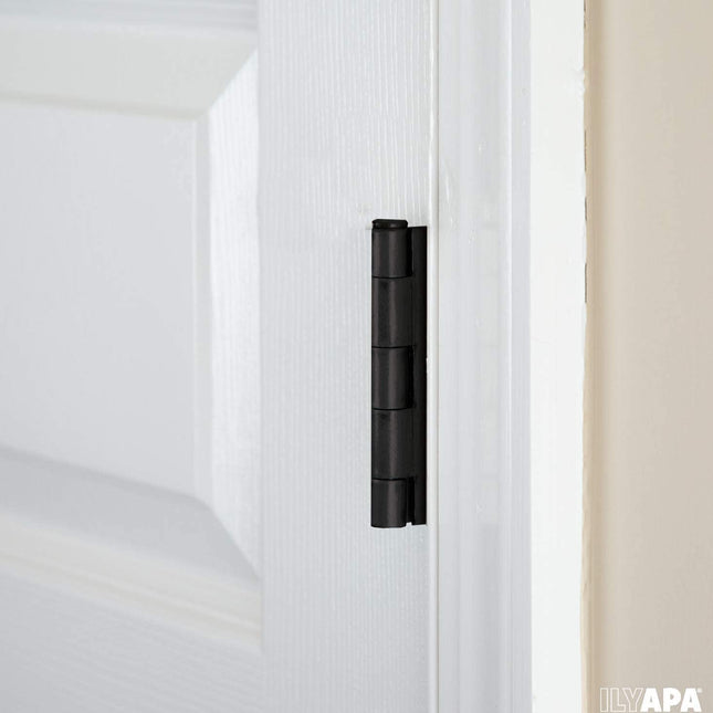 18 Pack of Door Hinges Oil Rubbed Bronze - 4x4 Inch Interior Hinges for Doors with 5/8" Radius Corners
