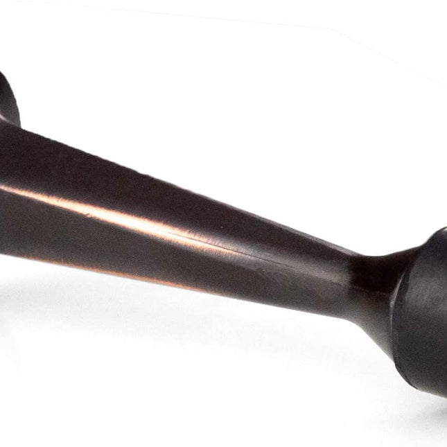 Ilyapa 5 Pack of Door Stops Oil Rubbed Bronze-3 1/4 Inch Door Stop-Rubber Bumper