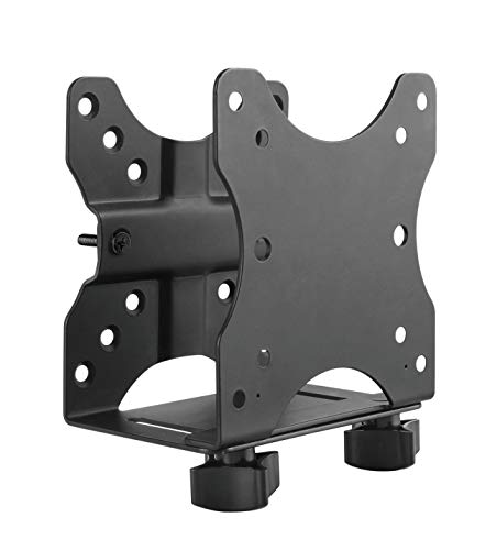Ilyapa Thin CPU Mounting Bracket for Monitor Stand or Pole - Compatible with Mac Mini, Mini PC