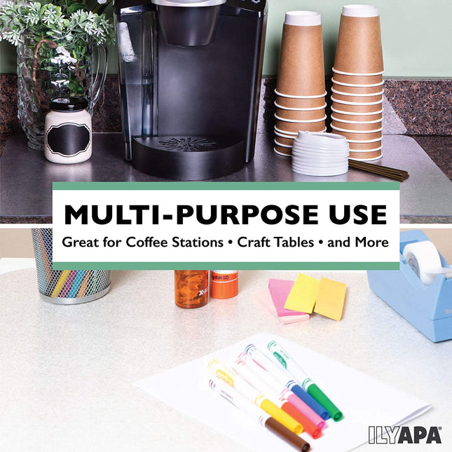 Office Desk Pad, Clear Textured Desk Mat - 36 x 16.5¬¨√Æ Inch Plastic Full Desk Mouse Pad, Computer Desk Mat for Home or Office (36 x 16.5¬¨√Æ Inch, Clear)