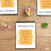 30 Pack of Menu Covers - Single Page, 2 View, Fits 8.5 x 11 Inch Paper - Restaurant Menu Covers